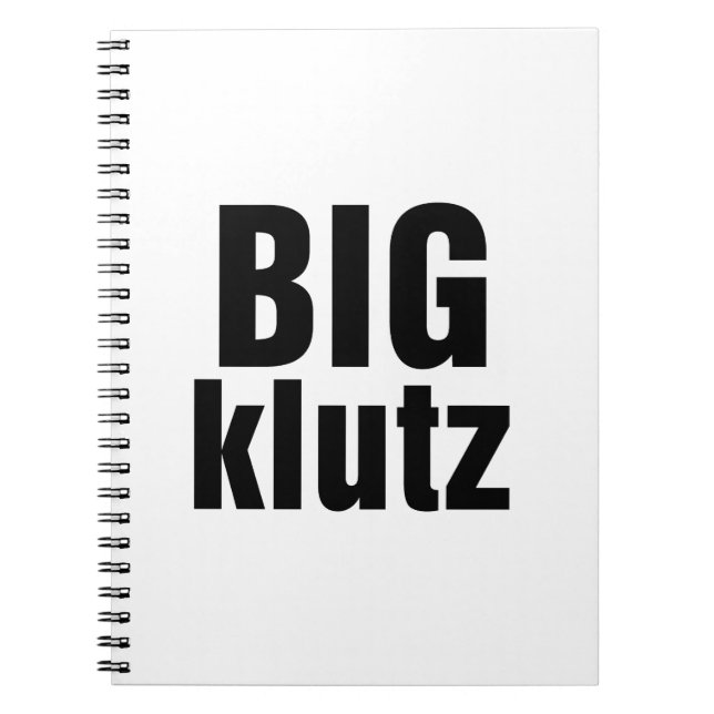 Carnet Big Klutz (Devant)