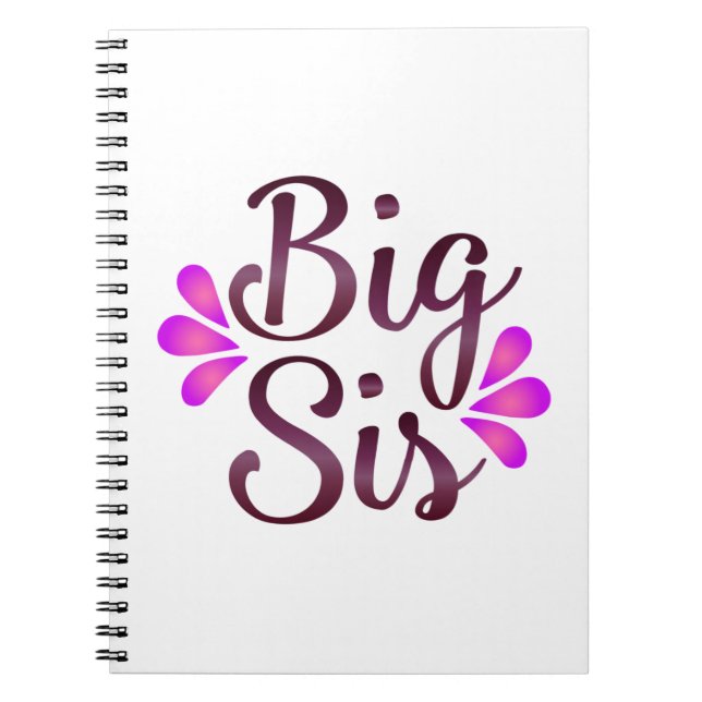 Carnet Big Sis (Devant)
