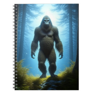 Carnet Bigfoot Sasquatch dans les bois