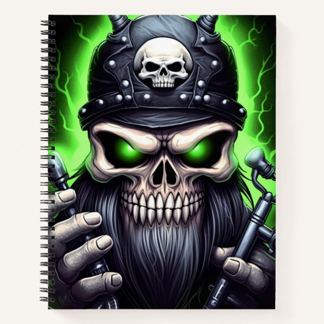 Carnet Biker Reihe 1 Notizbuch (Vorderseite)