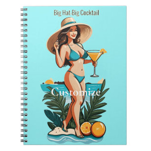 Carnet Bikini Babe Big Casquette - Big Cocktail Thunder_C