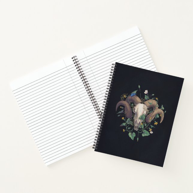 Carnet Bildserie Leben Und Tod : Schafschädel (Intérieur)