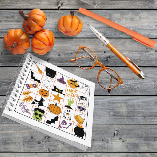 Carnet Bingo d'Halloween
