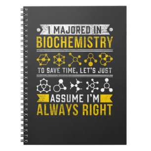 Carnet Biochemistry Humor Biologist Funny Scientist Joke