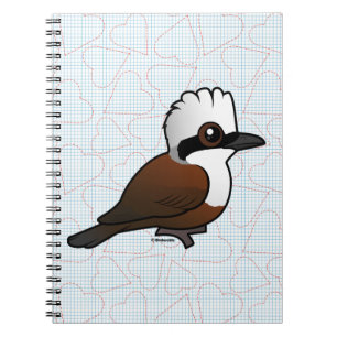 Carnet Birdorable Laughingthrush Blanc-crêté