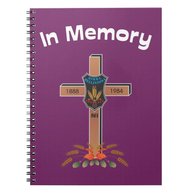 Carnet Birra Bellinzone Svizzera Nootbook (Devant)