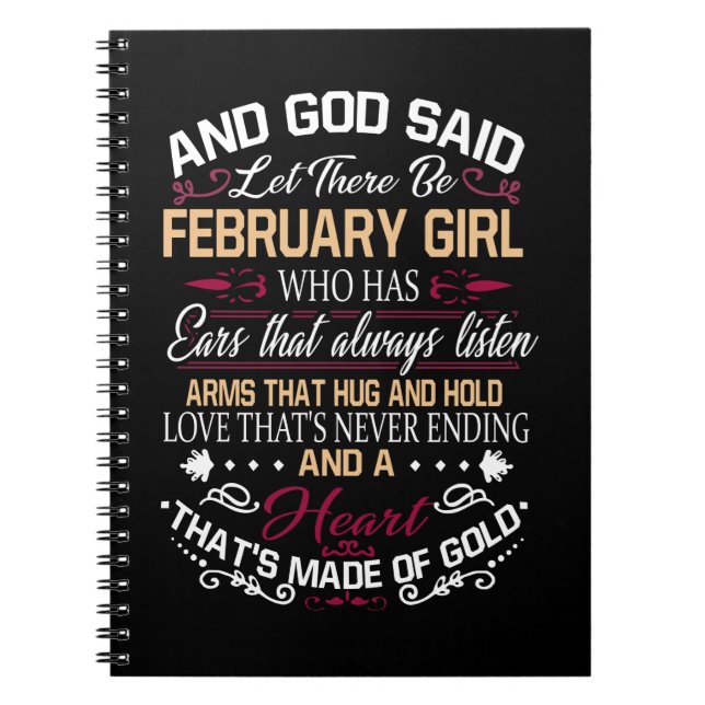 Carnet Birthday (homonymie) | et god said Let There Be Fé (Devant)