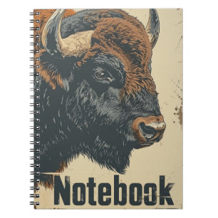 Carnet Bison Vintage