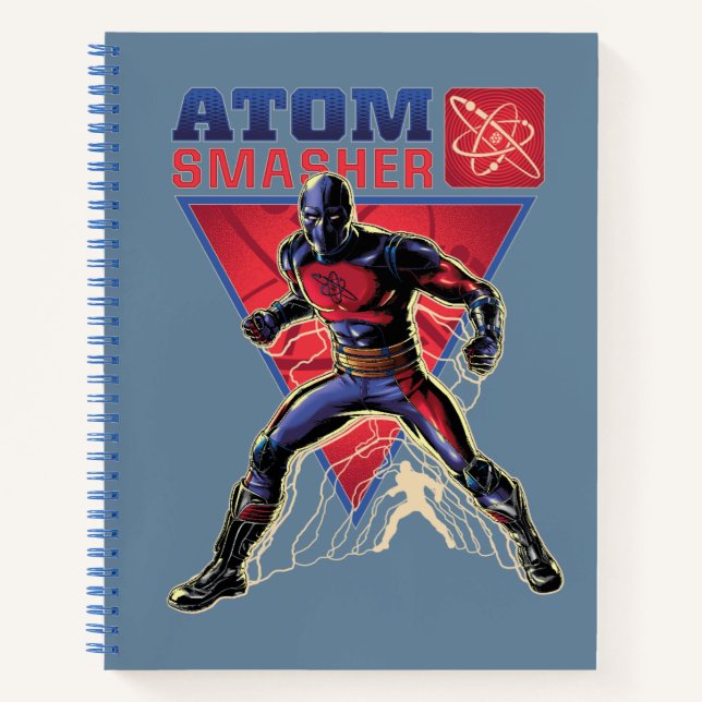 Carnet Black Adam | Graphique de caractères de masher Ato (Devant)