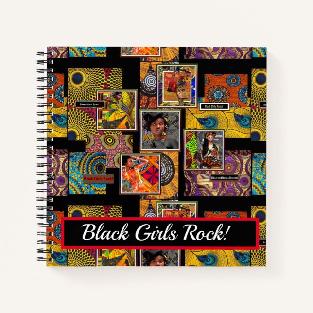 Carnet Black Girls Rock ! (Devant)
