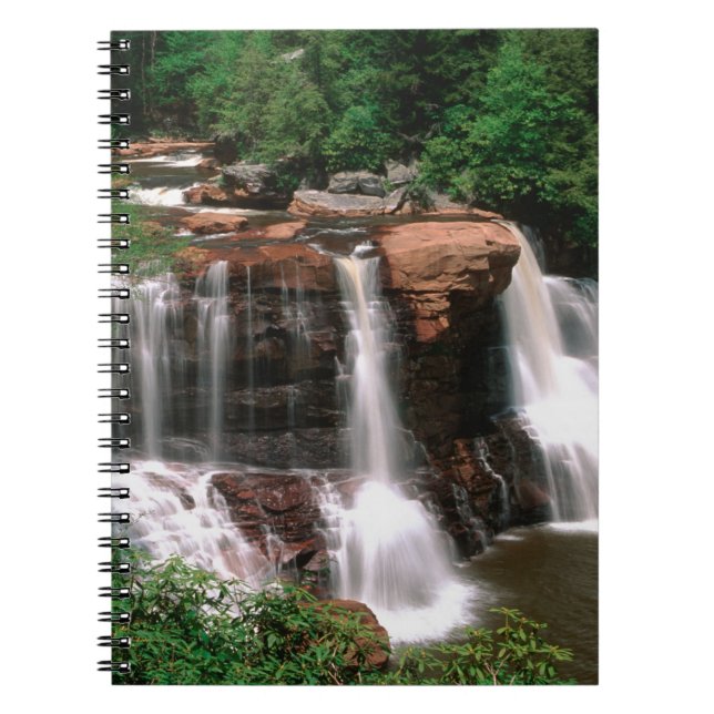 Carnet Blackwater Falls, Virginie-Occidentale, pittoresqu (Devant)