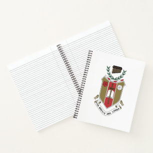 Carnet Blason de la Fraternité musicale Sigma Alpha Iota