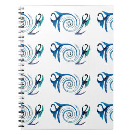 Carnet Bleu animal mythique Dragons