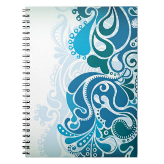 Carnet Bleu de Paisley