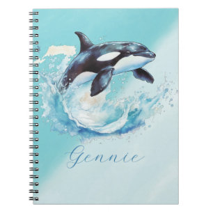 Carnet Bleu et blanc Ocra Ocean Beach Nautique