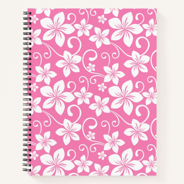CARNET BLEU HAWAII (ROSE) (Devant)