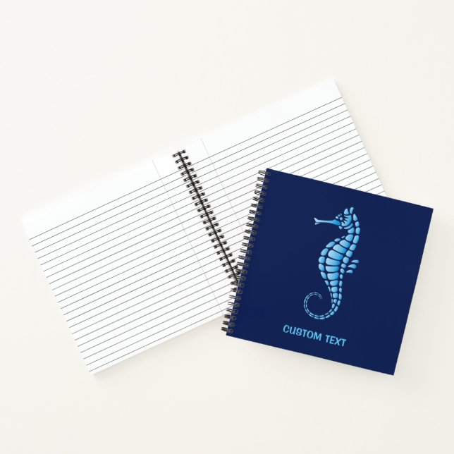 Carnet Bleu marin (Intérieur)