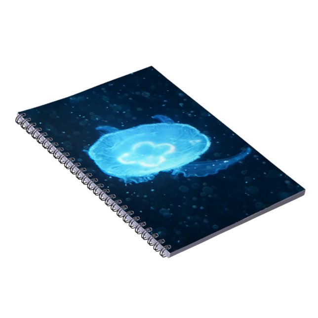 Carnet Bleu méduse de natation (Côté Droit)