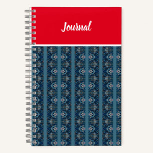 Carnet bleu/rouge par Adiela Akoo - CUSTOMISEZ-le