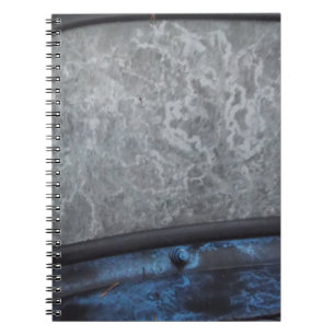 Carnet Bleu Truck fenêtre renversée