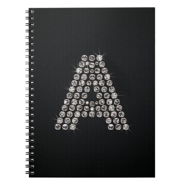 Carnet bling - A (Devant)