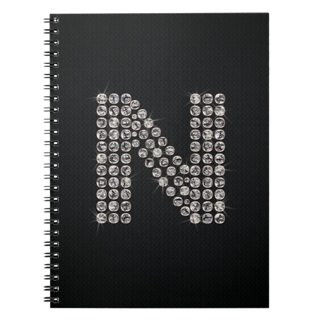 Carnet bling - N (Devant)