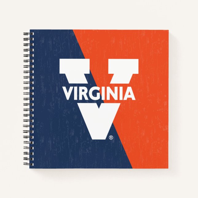 Carnet Bloc de couleur Virginia Cavaliers (Devant)