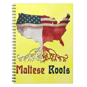 Carnet Bloc-notes américain maltais