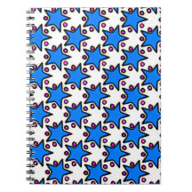 Bloc-notes Blue Stars