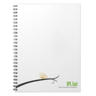 Carnet Bloc-notes BPL East Spiral