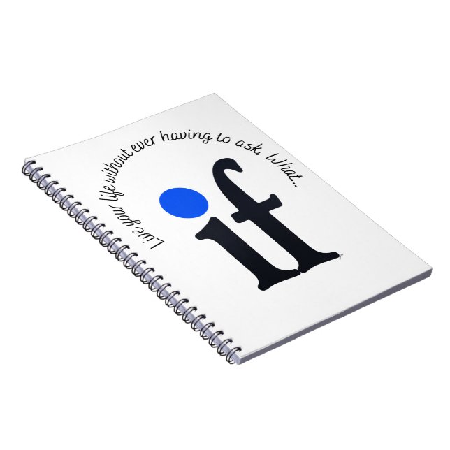 Carnet Bloc-notes Inspiré "Et si" (Côté Droit)