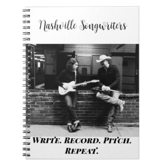 Carnet Bloc-notes Nashville Songwriters