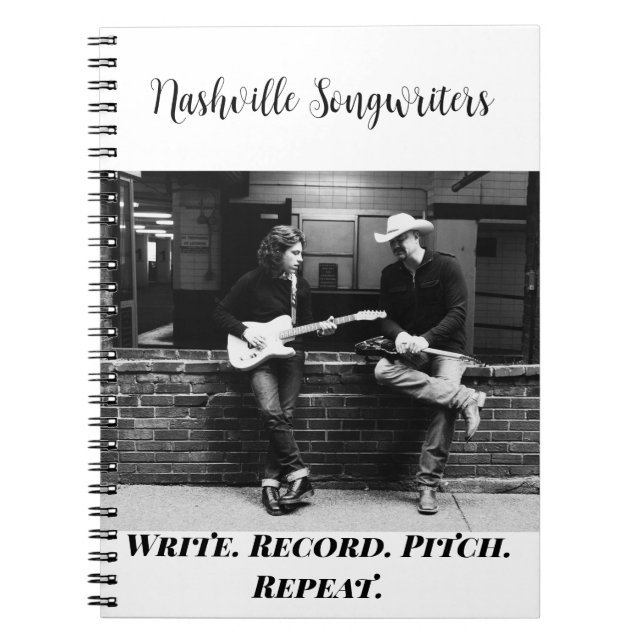 Carnet Bloc-notes Nashville Songwriters (Devant)