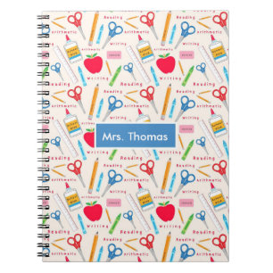 Carnet Bloc-notes personnalisé de l'école Grammer