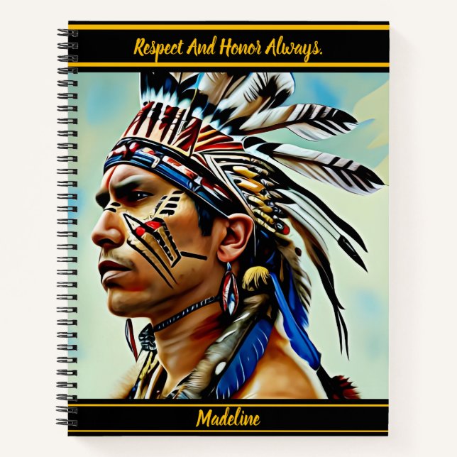 Carnet Bloc-notes pour artisanat autochtone : Flair artis (Devant)