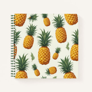 Carnet Bloc-notes pour la conception de l'ananas