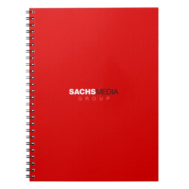 Carnet Bloc-notes Sachs Media Group (Devant)