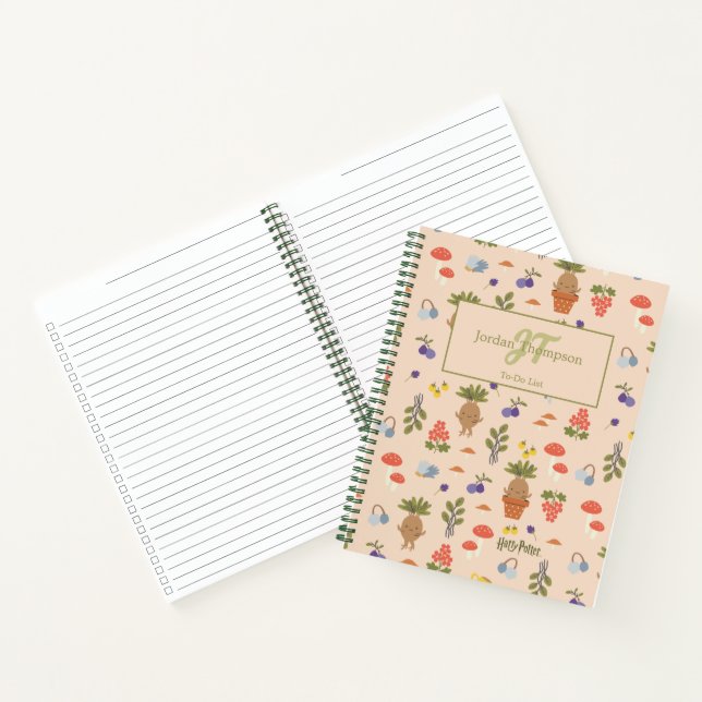Carnet Blooms magiques Mandrake Motif (Intérieur)