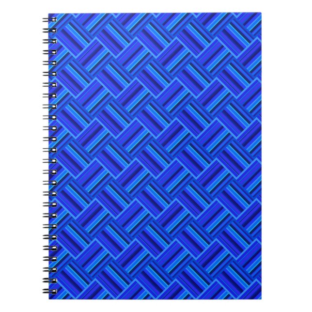 Carnet Blue stripes (Devant)