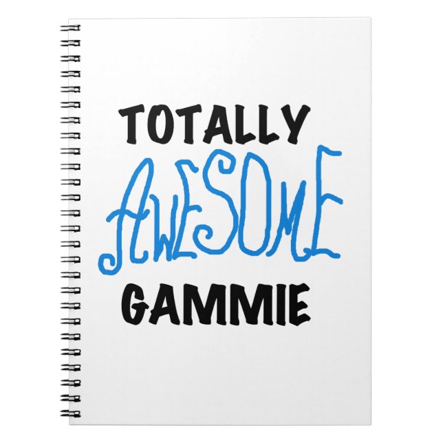 Carnet Blue Totalement génial Gammie Cadeaux (Devant)