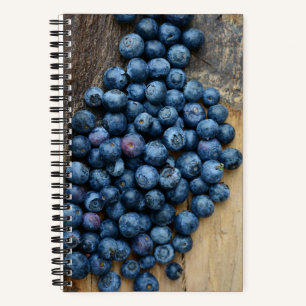 Carnet Blueberry Chef végétarien Fruit Photographie