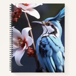 Carnet Bluejay et Fleurs