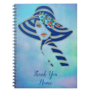 Carnet Blues de Cornflower en aquarelle