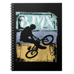 Carnet BMX Tee - Vintage Retro BMX Bike Rider