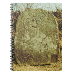Carnet Bodhisattva posé, Coréen, ANNONCE c.985 (granit)