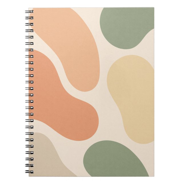 Carnet Boho Abstrait (Devant)