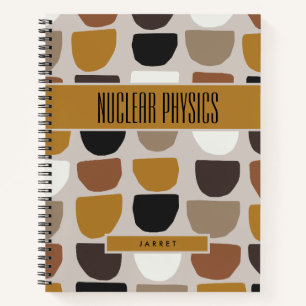 Carnet BOHO Beige et Brown Earth Tones Sujet