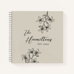 Carnet Boho Botanical Guest Book Mariage