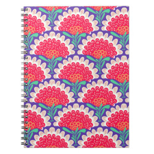 Carnet Boho Chic Floral Vintage Imprimer.