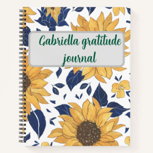 Carnet Boho floral